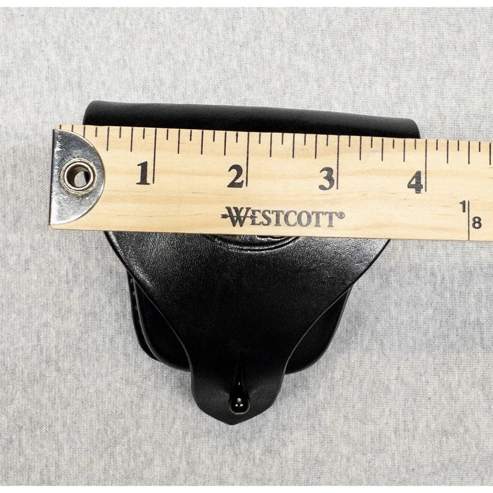 Triple K‎ Brand #47 Black Leather Civil War Style Ammo Belt Pouch US